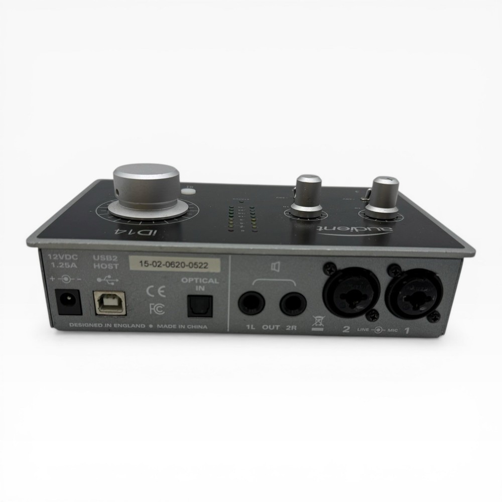 Audient ID14 USB Audio Interface - Silver