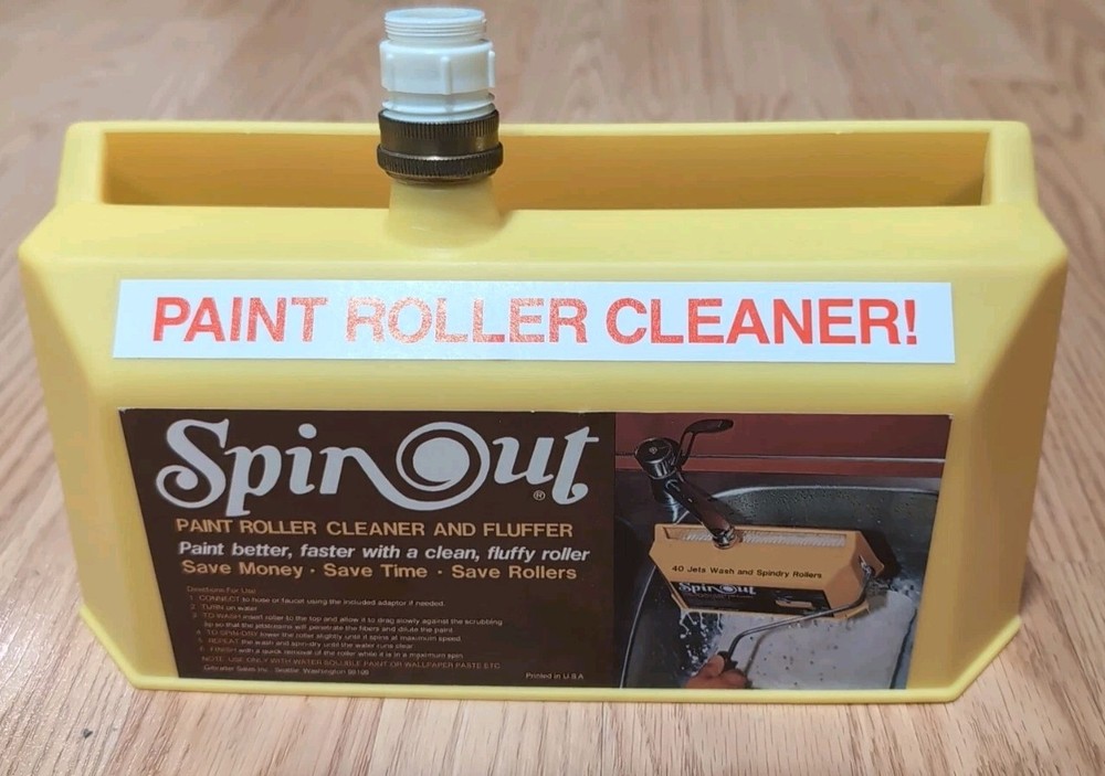 Spinout Paint Roller Cleaner with Adapter