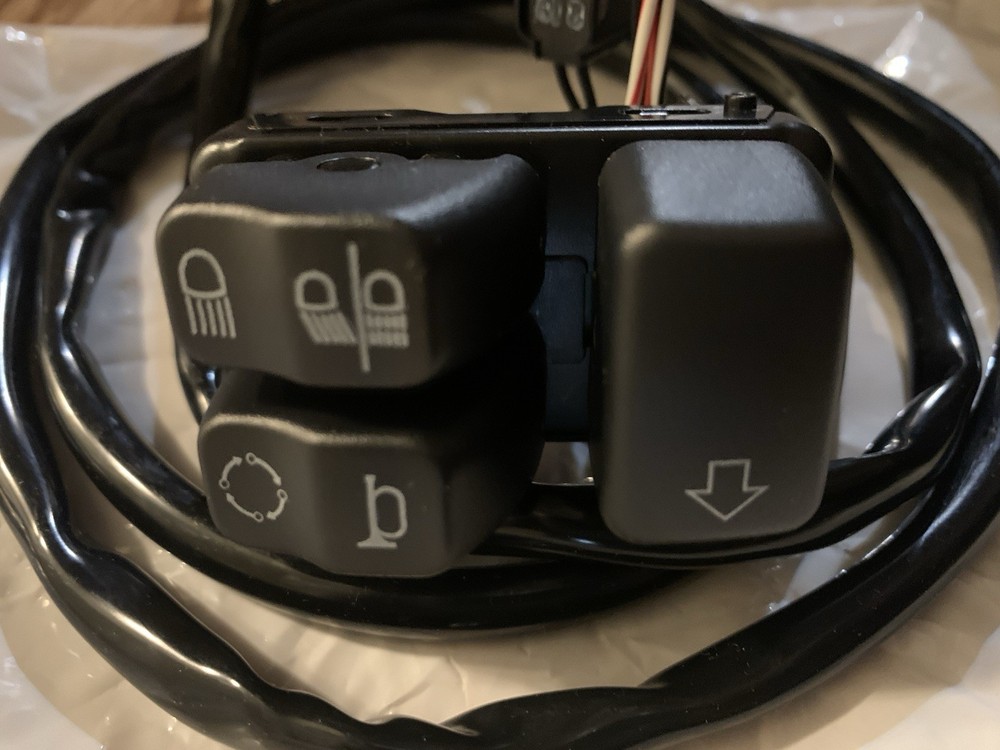 Harley Davidson OEM left hand control switch module