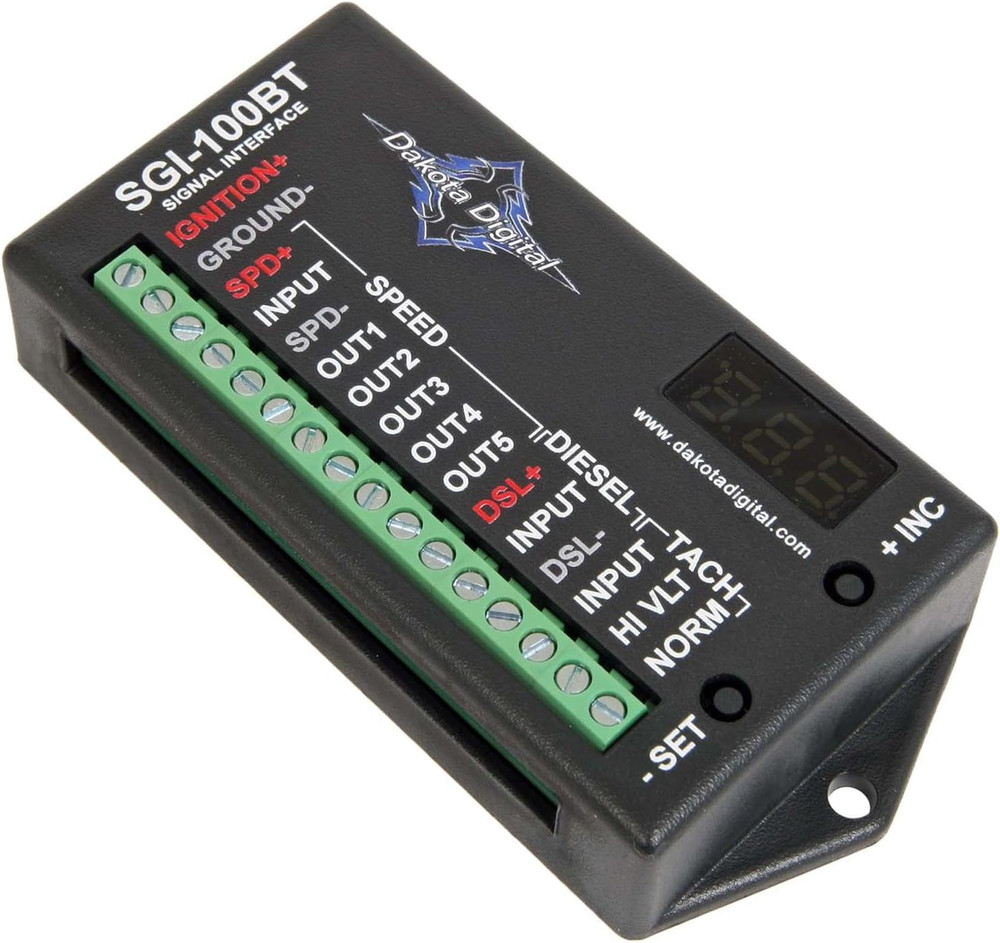 SGI-100BT Universal Speedometer and Tachometer Interface