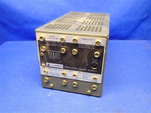 LAMBDA LCS-CC-03 REGULATED POWER SUPPLY NOS  NEW OLD STOCK