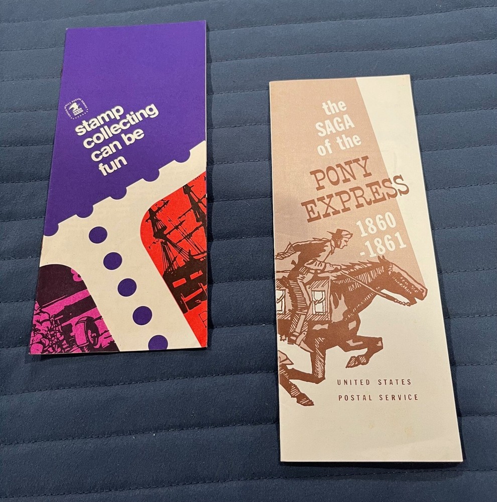 STAMP COLLECTING CAN BE FUN / THE SAGA OF THE PONY EXPRESS 1860-1861 USPS 1970s