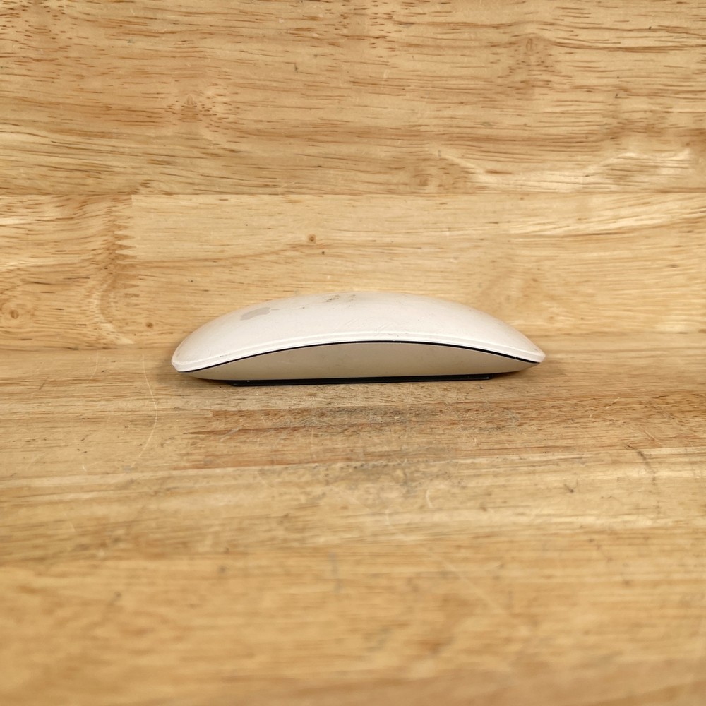 Apple Magic Mouse A1296 White/Silver Wireless Bluetooth (MISSING BACK COVER)