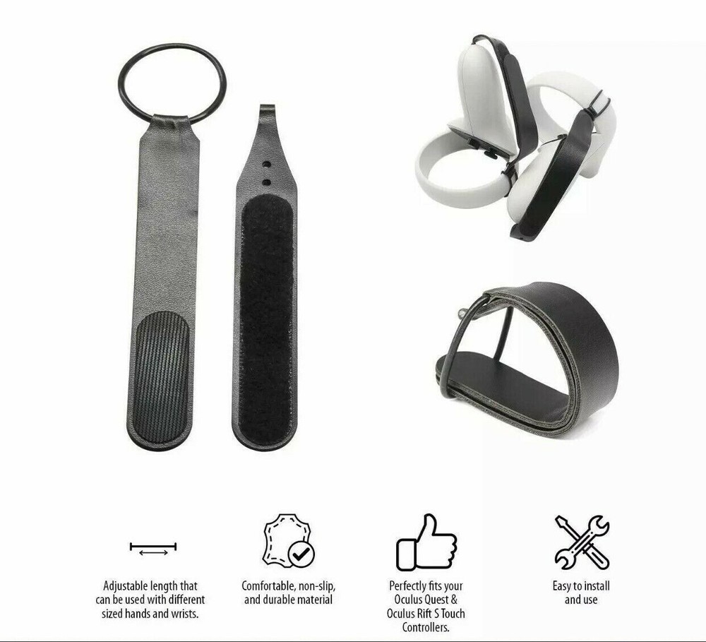 Touch Controller Knuckle Strap Adjustable Grip Oculus Quest 2