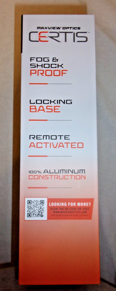 NEW 2026 Maxview Optics CERTIS Laser RangeFinding Scope Rangefinder CROSSBOW GUN