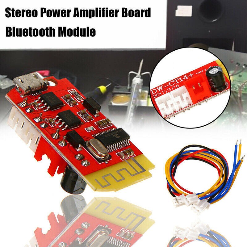 Plug&Play CT14 Micro 4.2 Amplifier bluetooth PCB Main Board For Idle Sound Box