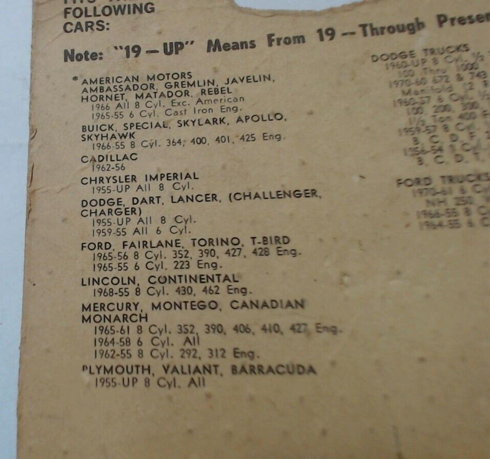 Vintage, 32605 Thermostat Mid Sixties