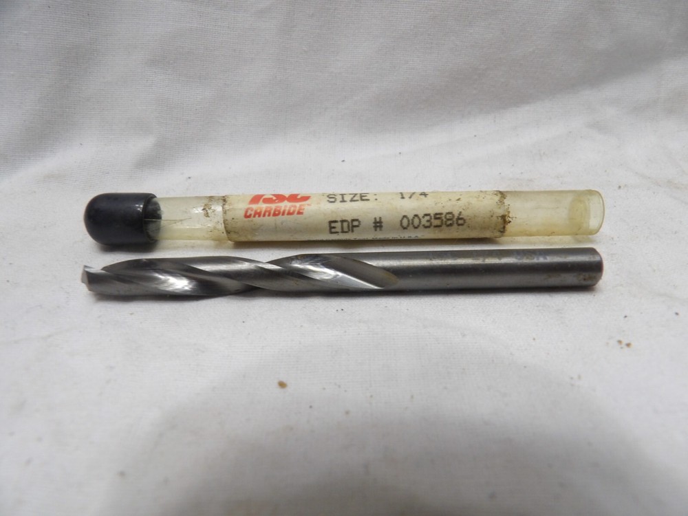 TSC Carbide D33F Solid Carbide Drill Bit 1/4"
