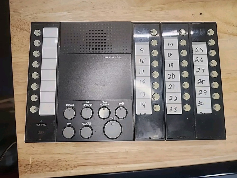 AIPHONE AX-16SW Master Intercom Tested & Working FREE S/H