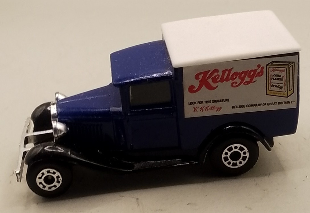 Matchbox Superfast Kelloggs Model A Ford van.