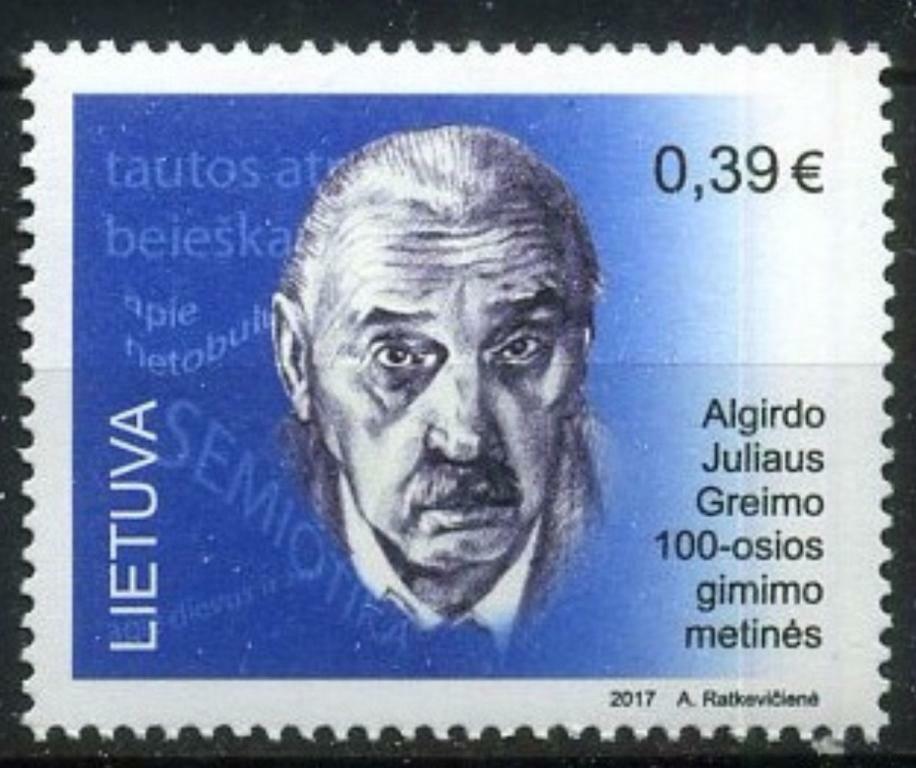 Lithuania 2017 Personalities MNH**