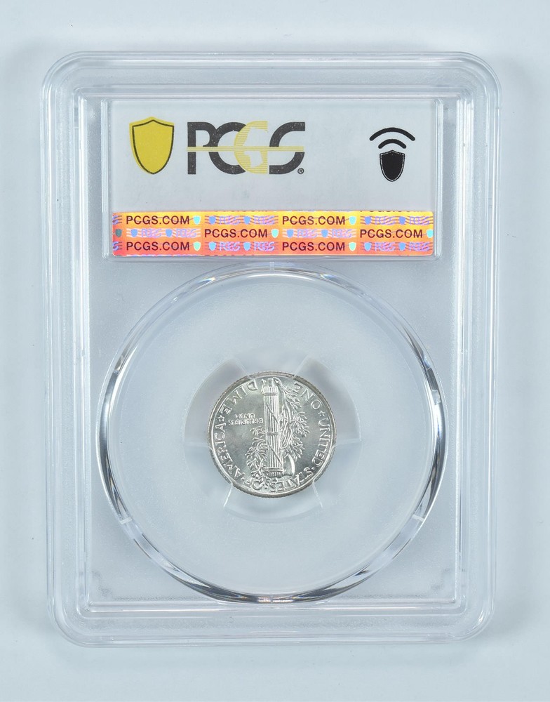 1941 Mercury Dime MS65 FB PCGS Blue Label