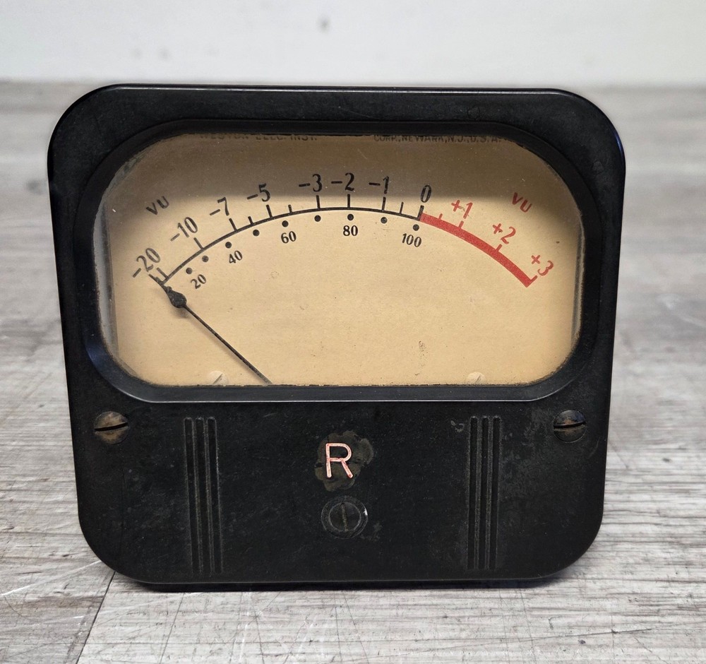 Vintage Weston Model 862 VU Meter