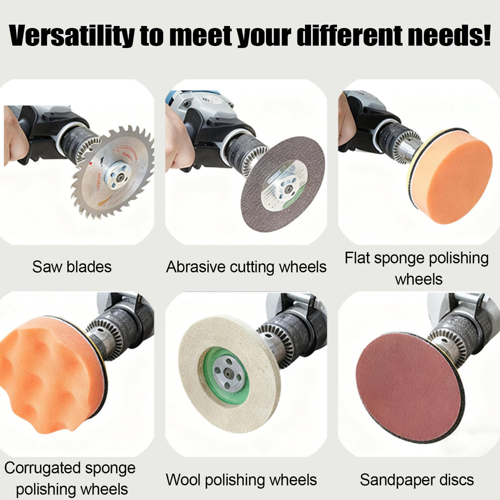 Electric Drill Angle Grinder Connecting Rod Set, Angle Grinder Tool Drill Arb...