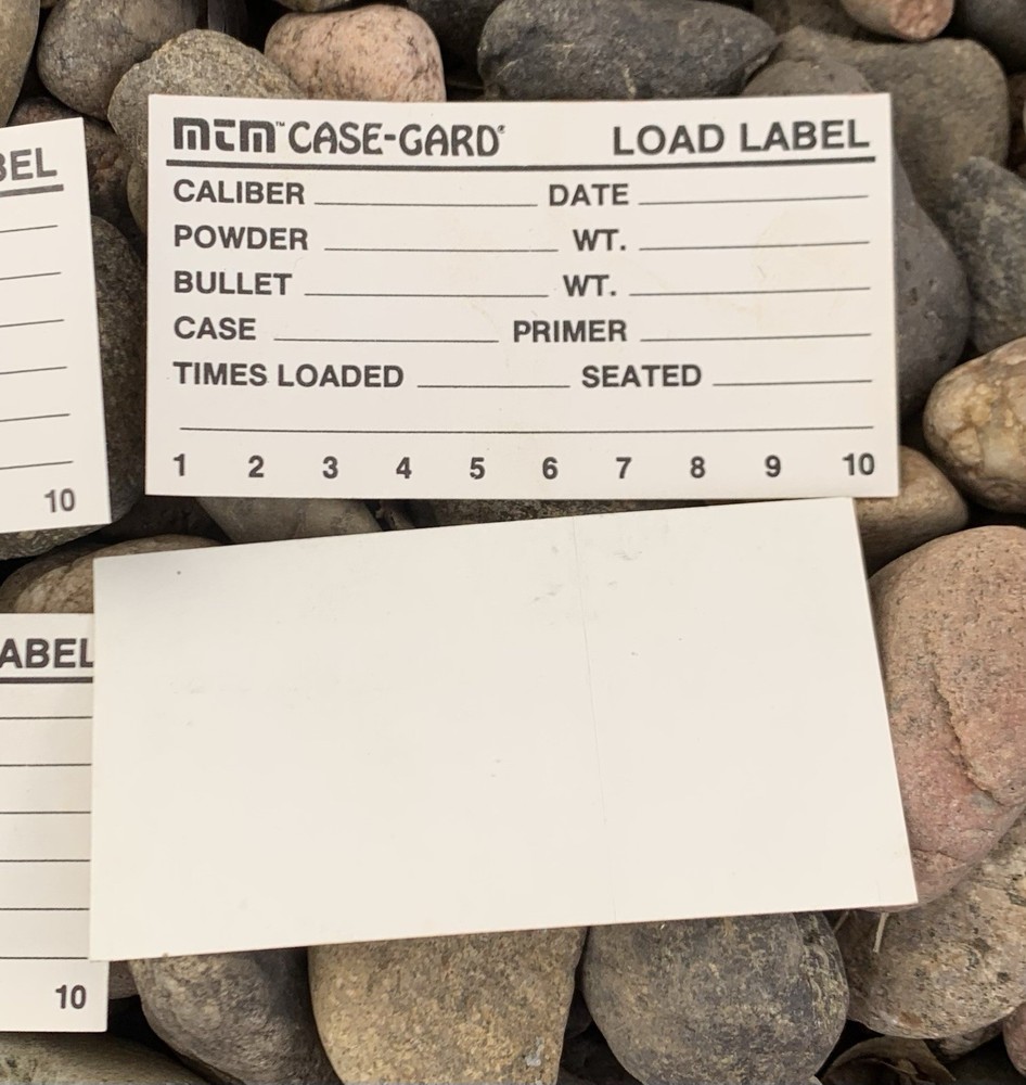 MCM Case Guard Load Labels. Vintage. New
