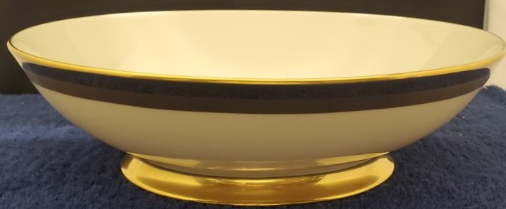 Gorham Royal Contessa Footed Oval Serving Bowl LK