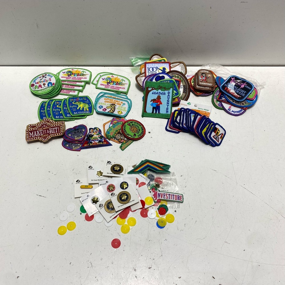 Girl Scouts Patch Lot