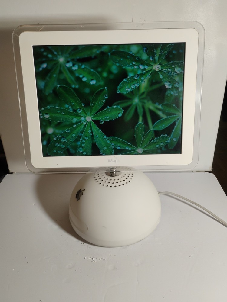 Vintage Apple iMac 2003 Computer Powers On Tested As Is