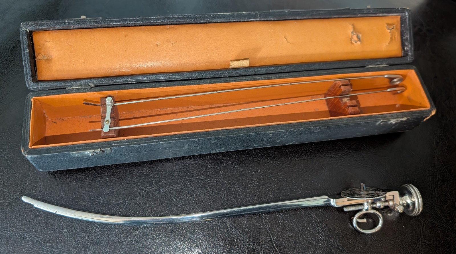 Rare Original 1800's urological Dilator By Felix Martin Oberländer With Case