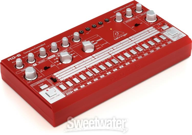Behringer RD-6 Analog Drum Machine - Red