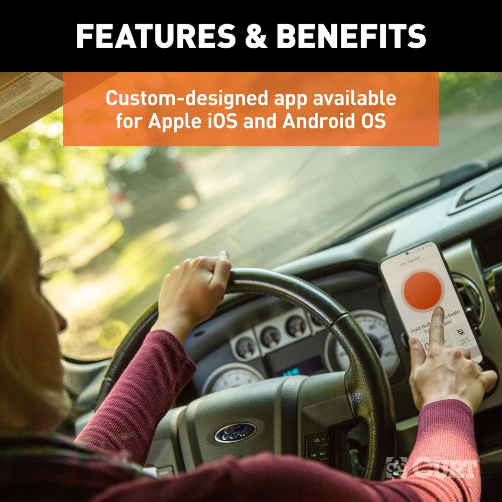 Curt Trailer Brake Controller 7 way Echo Mobile Bluetooth Smart Phone Connection