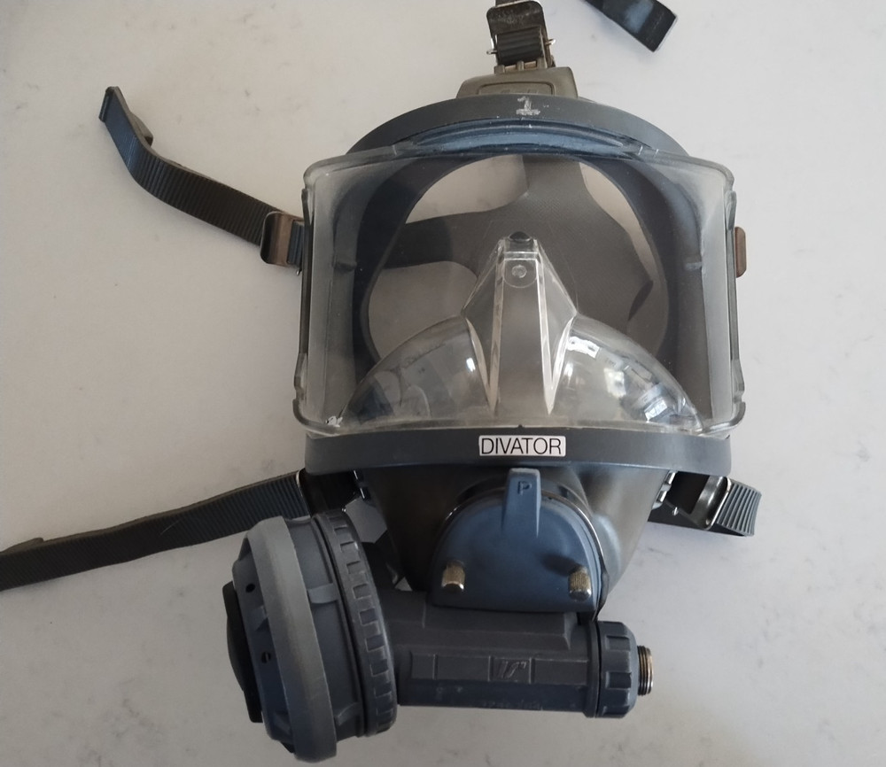 AGA Interspiro Divator Full Face SCUBA Diving Mask