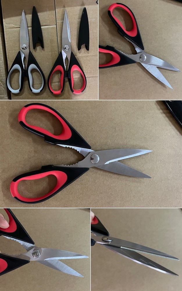 2 Pcs Multi-Functional Kitchen Scissors