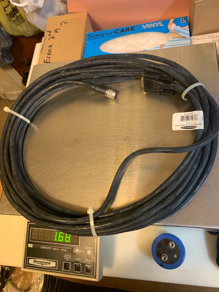 Banner PPC32HF Camera to Controller Cordset NEW