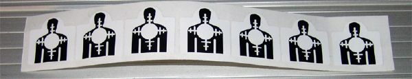 Williams Dirty Harry Machine Drop Target Decal Set