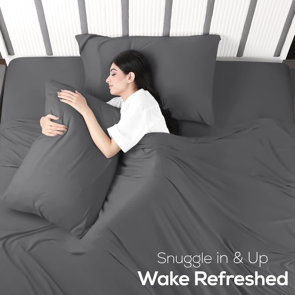 Complete Bedding Set - Knit Sheet Set (4-Piece)