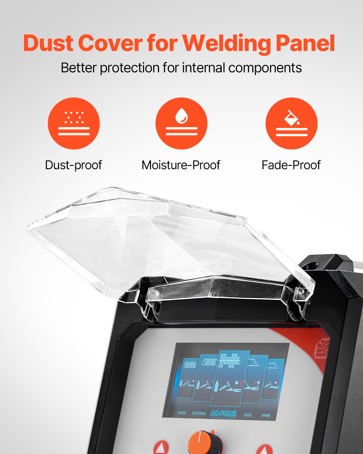 VEVOR TIG Welder 6-In-1 AC/DC Welding Machine Pulse Spot MMA Stick IGBT Inverter