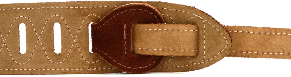 Levy's MS12 Suede Guitar Strap - Brown