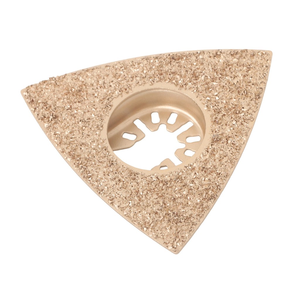 LABLT 5× Oscillating Multitool Triangular Carbide Grit Rasp Blades Sanding Pads