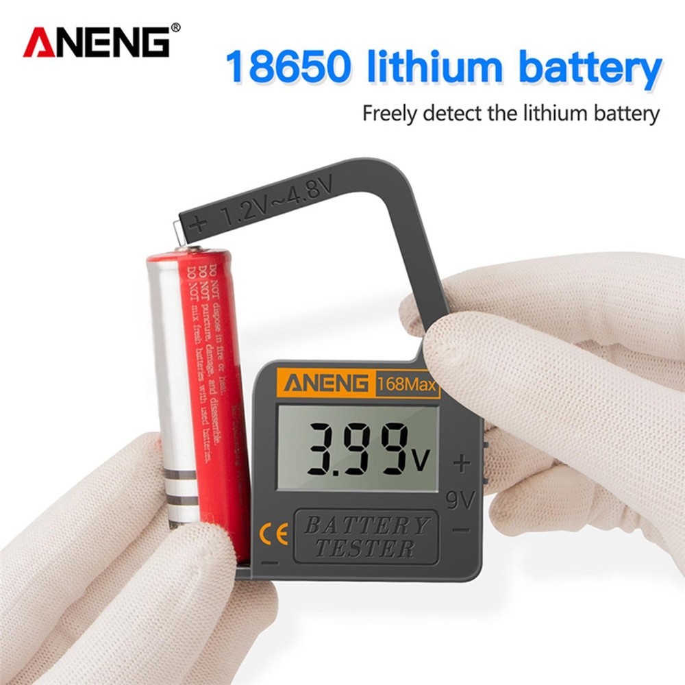 Digital Battery Tester Detector Diagnostic Volt Checker for AAA AA C Battery G