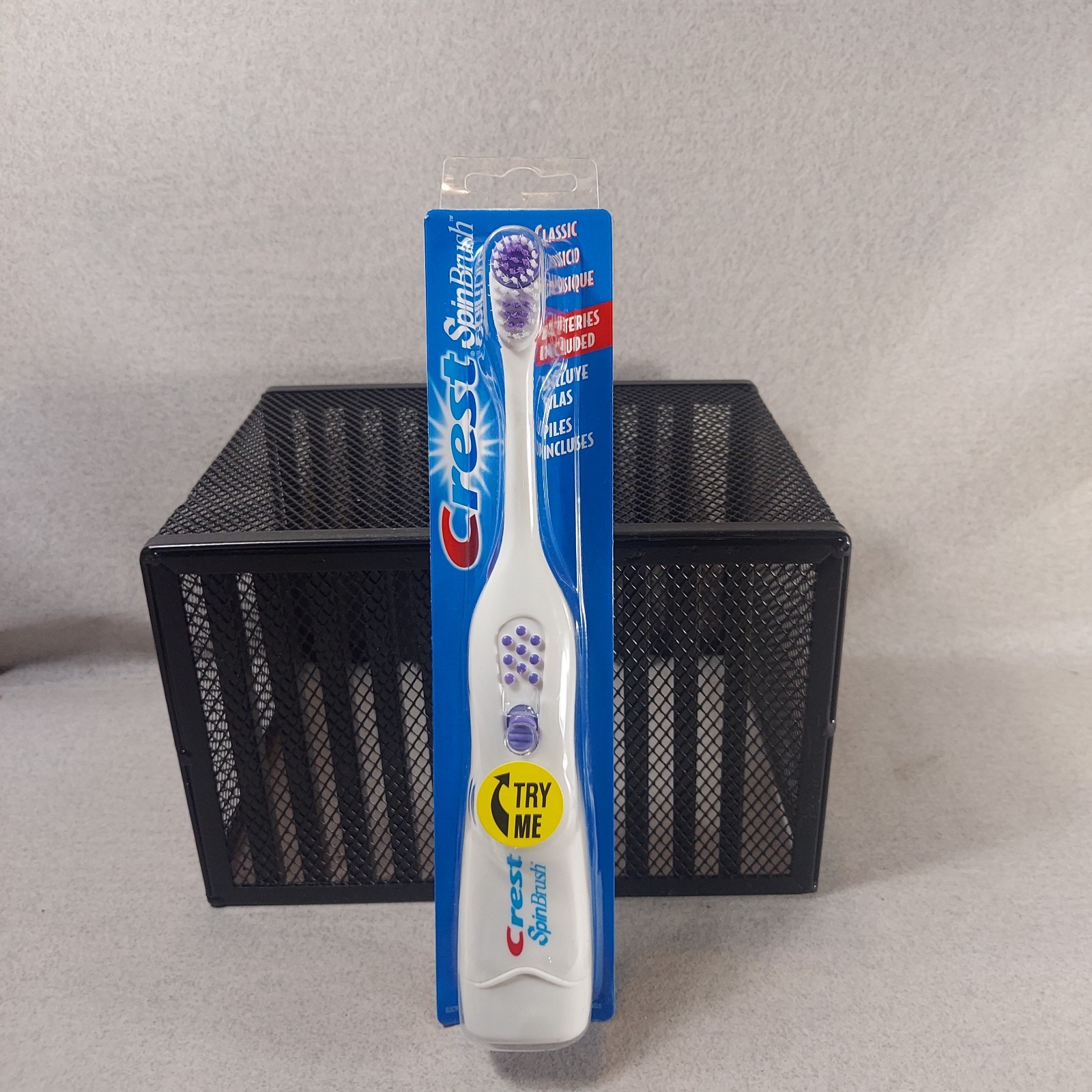 Crest Spinbrush Classic Rotating Heads NOS Read