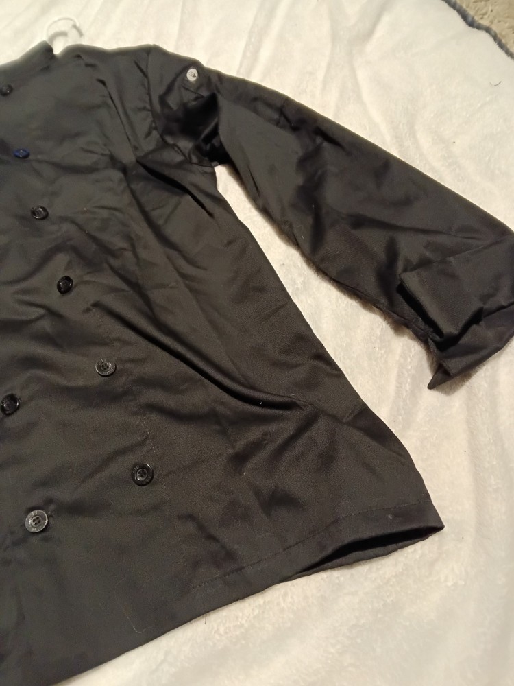 chef works coat Apron Pants Xl Black