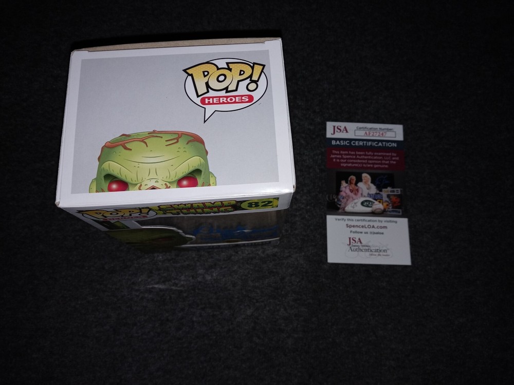 Derek Mears Signed Funko Swamp Thing Jsa