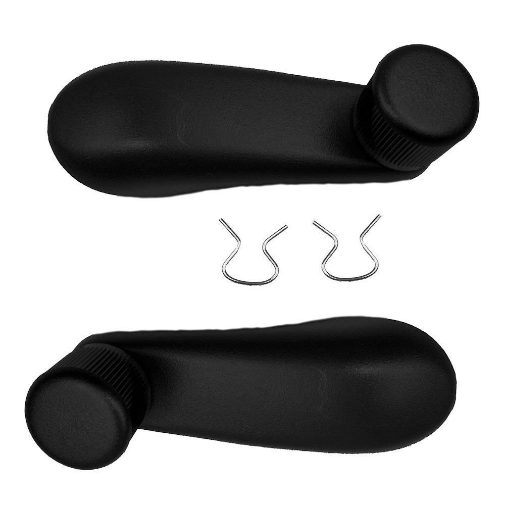 PAIR Window Crank Handles - Left or Right Side - Fits 99-04 Chevrolet Silverado