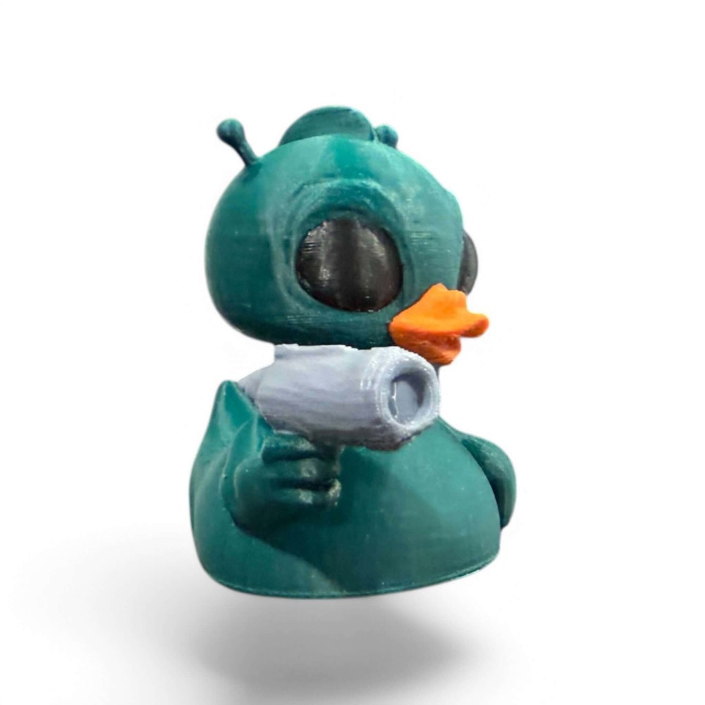 Alien Duck - Whimsical 3D-Printed Décor