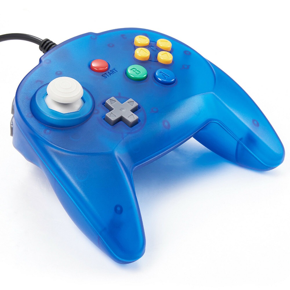 For Ultra 64 Game Console Wired N64 Controller Classic Retro Bit Gamepad