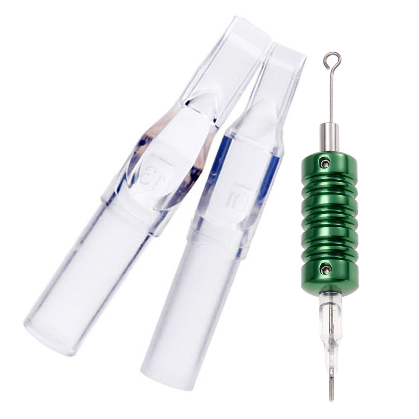 25x Tattoo Disposable Tips 3/5/7/9/11RL Tattoo Machine Nozzle Needle Tube Clear