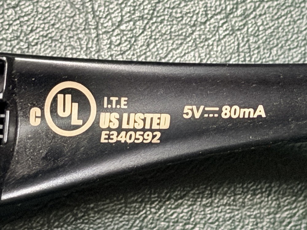 Panasonic TY-EW3D2M Active Shutter 3D Glasses Black OEM - Includes Case