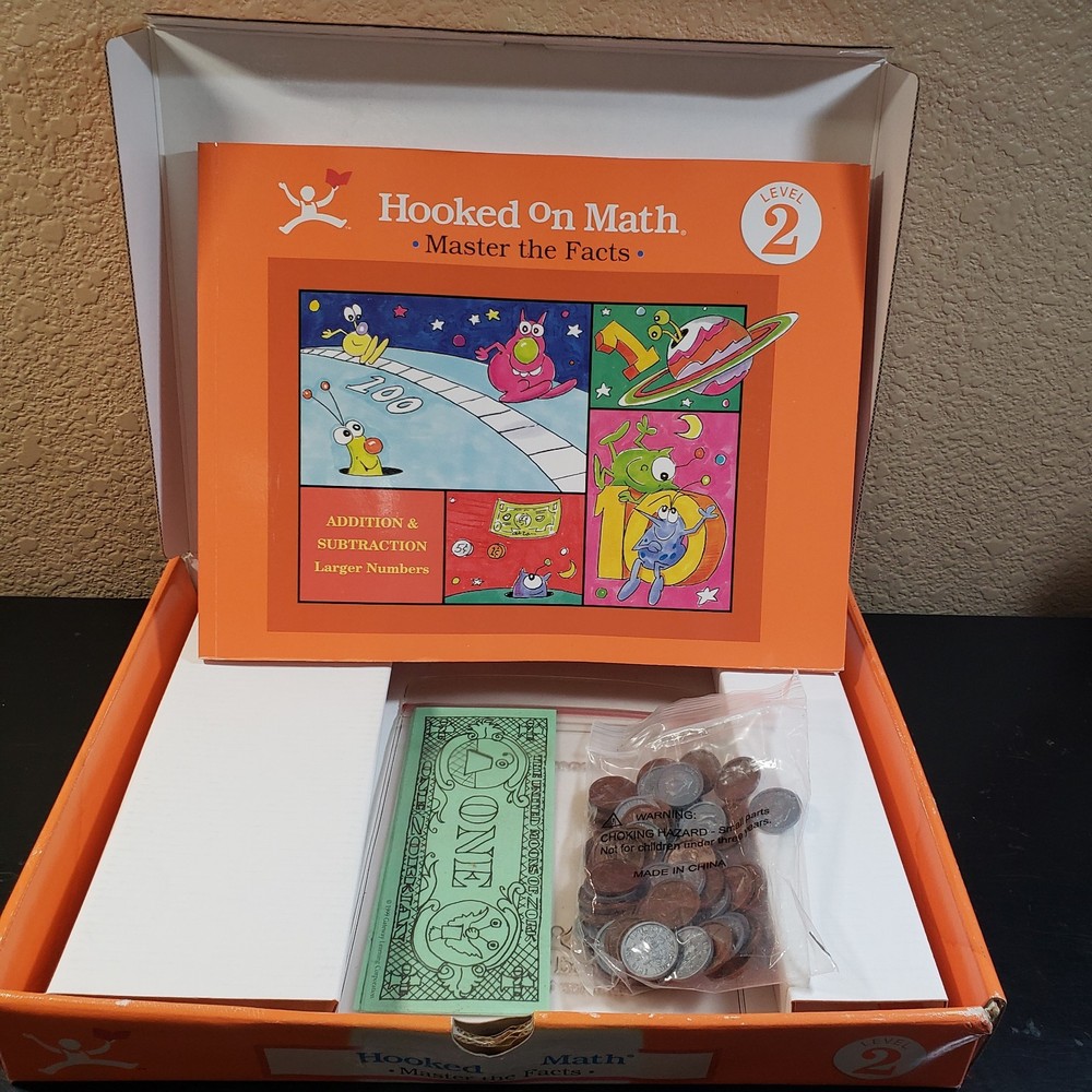 Hooked on Math Boxed Sets Levels 1, 2, 3, 4 & P. MISSING PARENT'S GUIDE