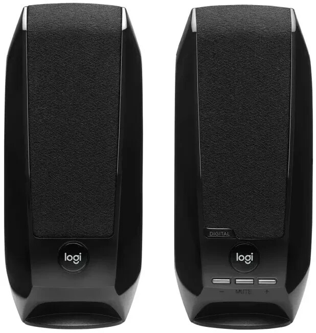 Logitech S-150 USB Stereo Computer Speakers (Black)