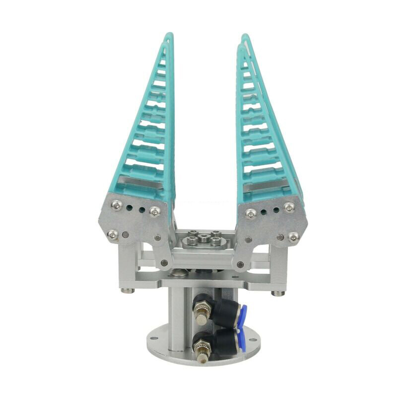 Pneumatic 4 Finger Flexible Claw Soft Adaptive Bionic Hand Robotic Fruit Sorting