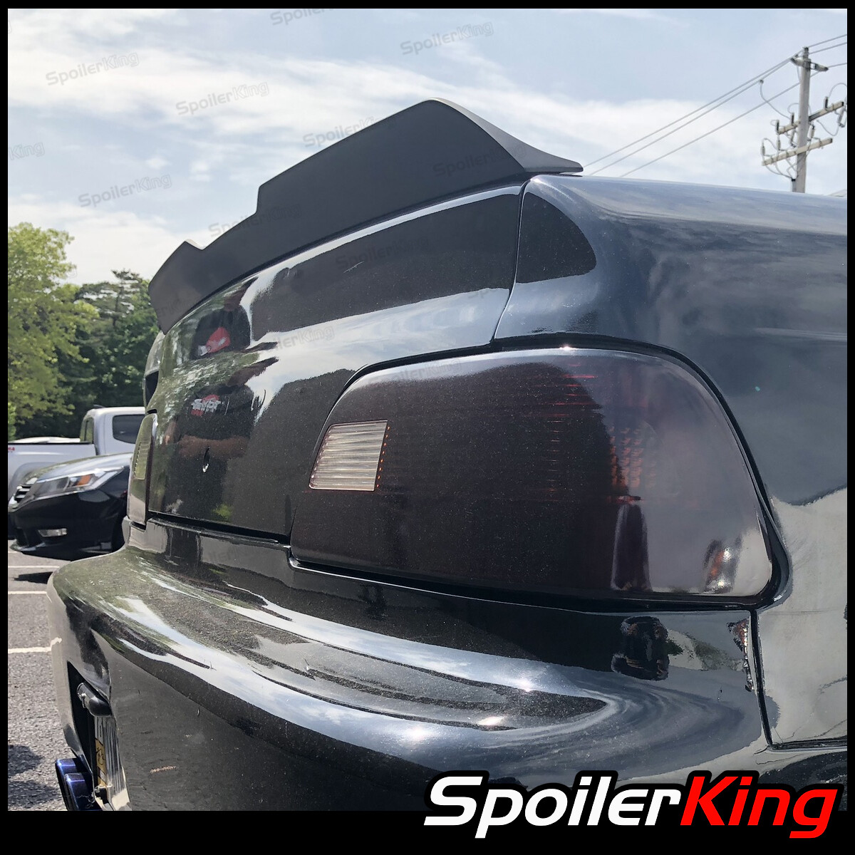 SpoilerKing 380BC Universal 30"- 55" Custom Rear Polyurethane Trunk Spoiler Wing