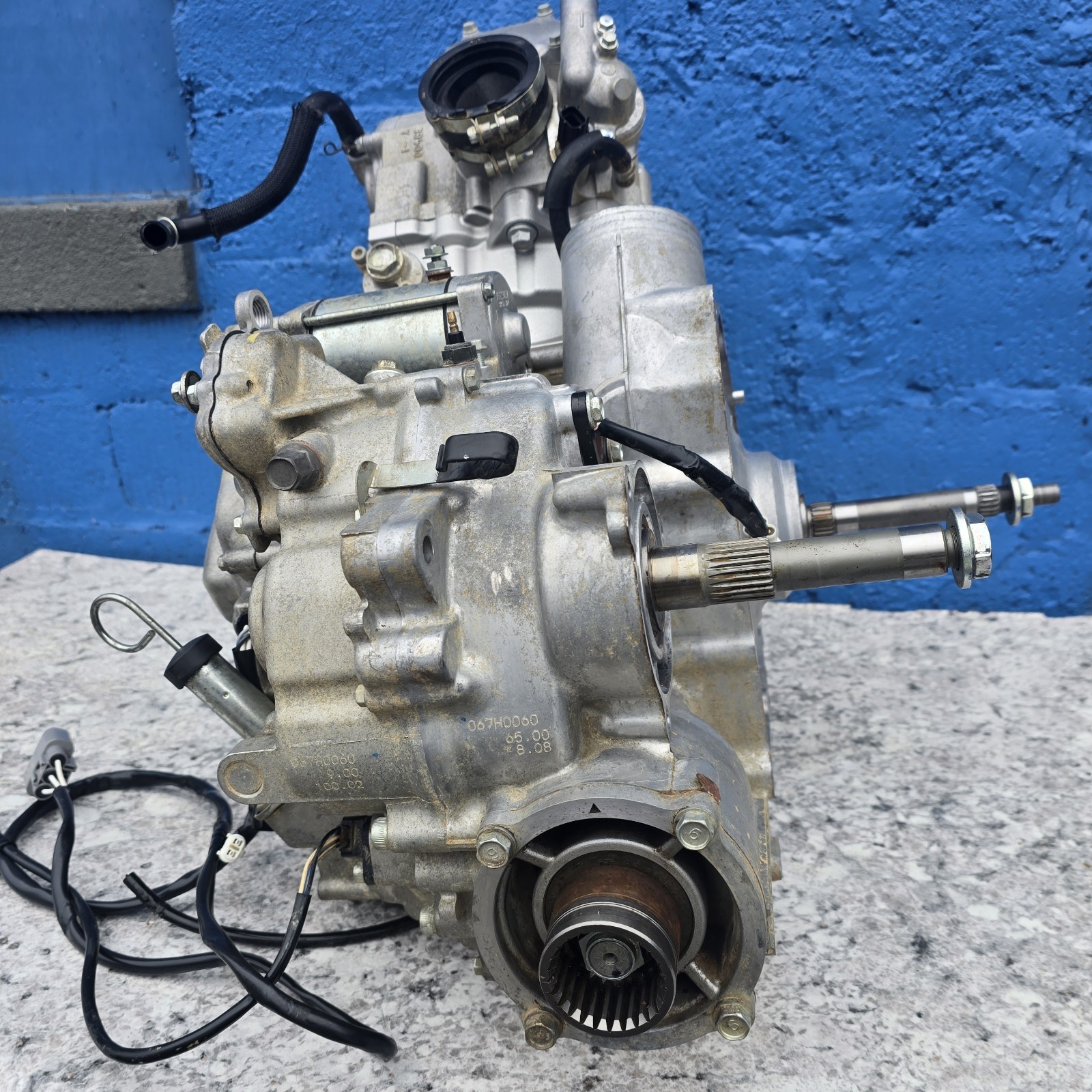 2007-2013 Yamaha Grizzly 700 EPS Engine Motor Complete - 3600 Original Miles