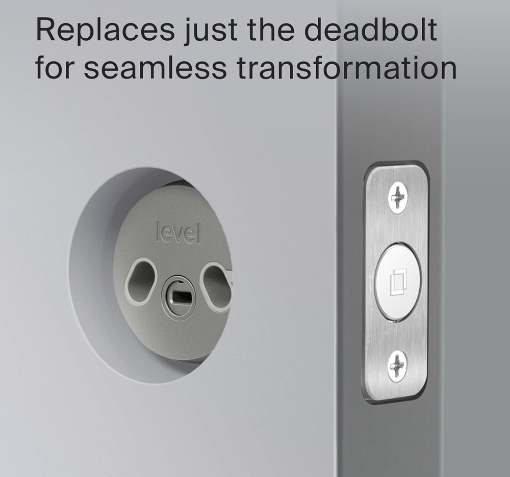Level Bolt C-D11U A3 Keyless Entry Bluetooth Smart Lock Deadbolt