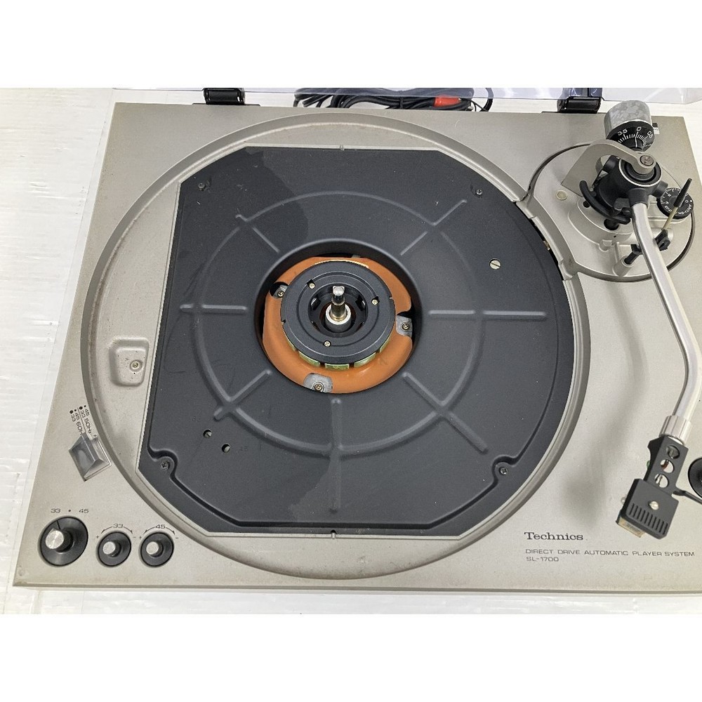 Technics SL-1700 Direct Drive Automatic Vintage Record Player Tested Working