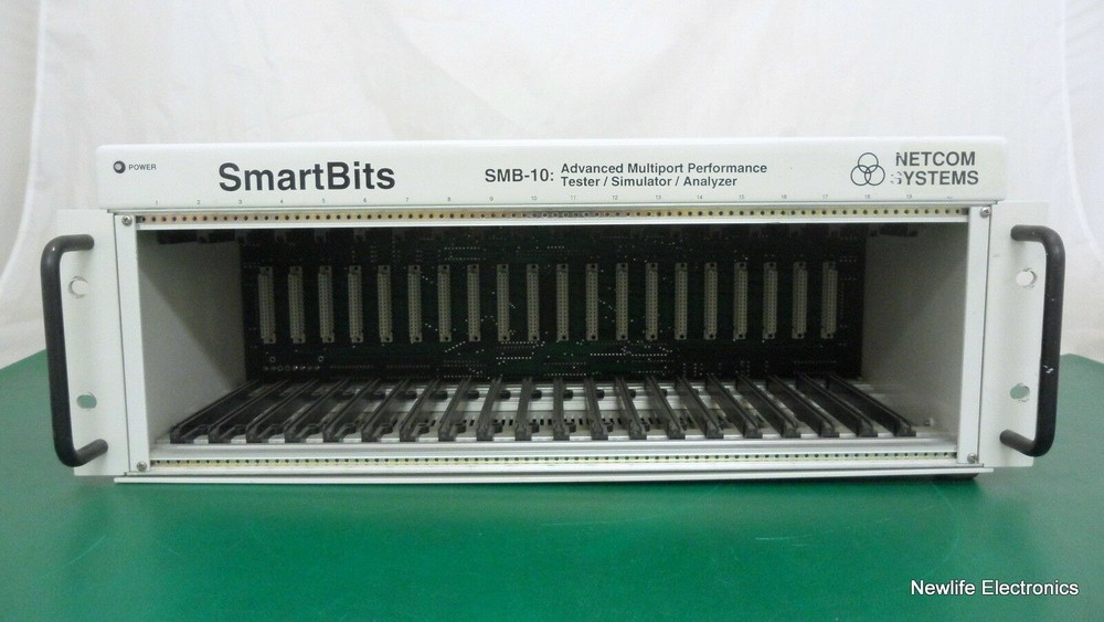 NetCom SMB-10 SmartBits Network Analyzer (No Modules)
